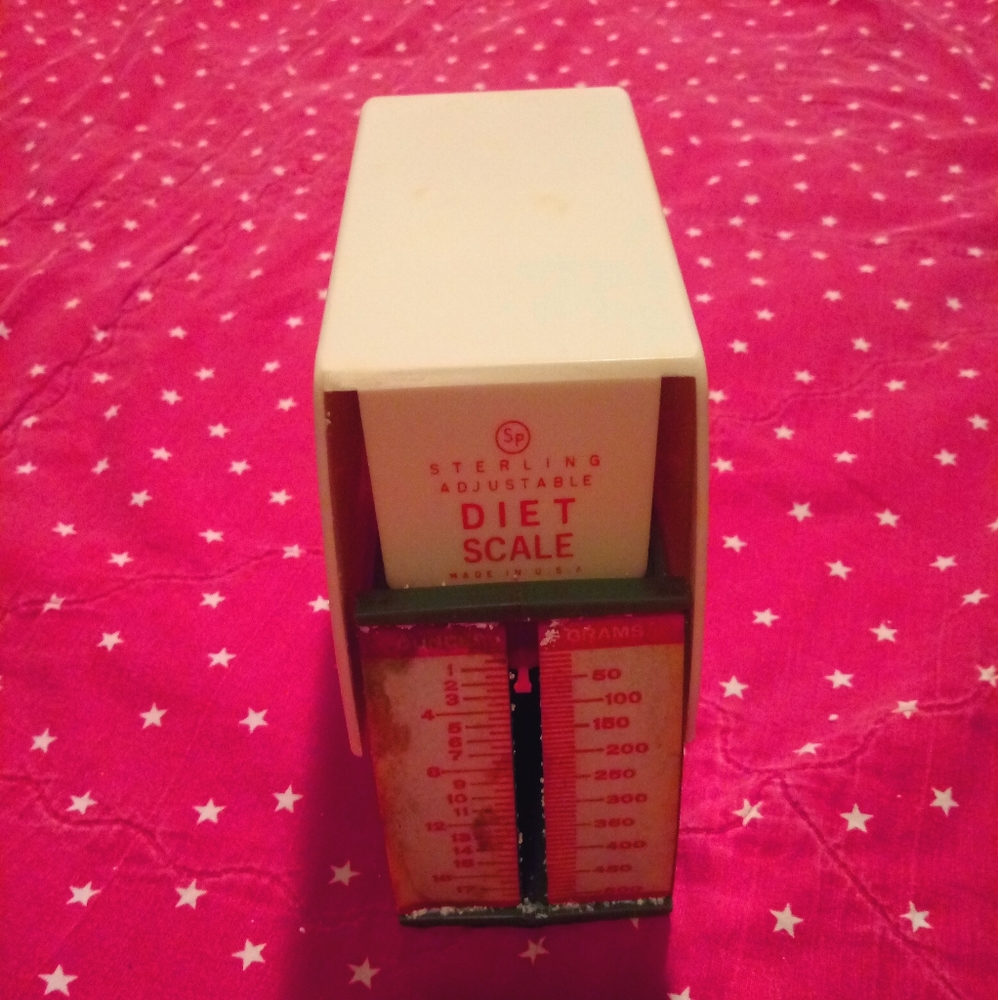 2/$10 VTG Sterling Diet Scales